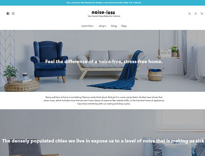 noiseless design ui web