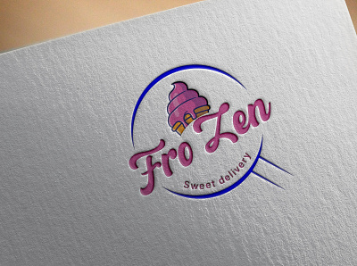 Fro Zen Logo branding design logo