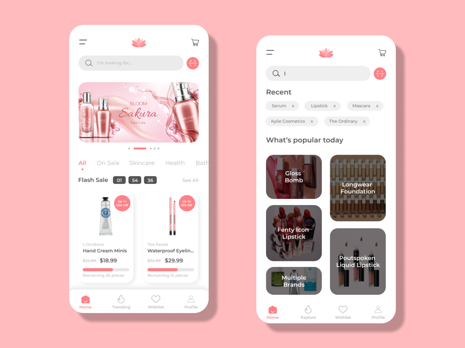 A Beauty Mobile App by Jianne Paulo on Dribbble