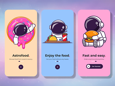 Food Delivery App Onboarding app application burger chef cooking delivery delivery app design fast food fast food app food food app fruit app mobile nutritious onboarding recipe restaurant ui ux