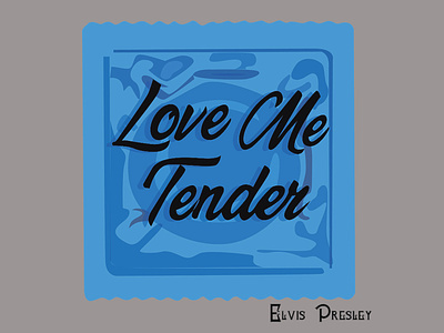 Love me Tender Condoms branding design illustration packaging packaging design packagingdesign print design