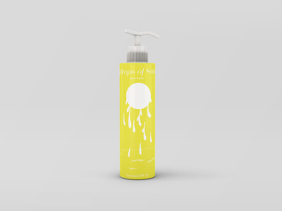 Drops of Sun Packaging branding design illustration illustrator packaging packagingdesign print design