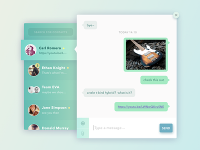 Direct Messaging 013 dailyui direct messaging