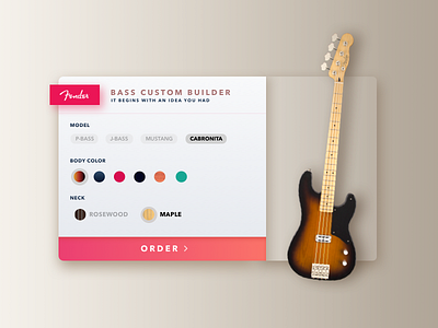 Customize Product 033 customize product dailyui