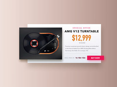 Special Offer 036 dailyui special offer