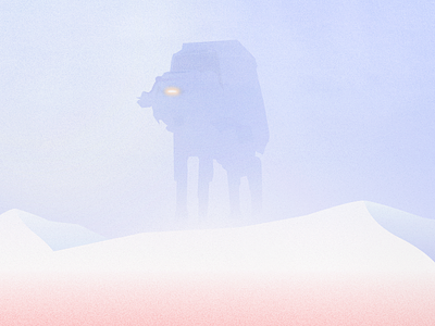 Somewhere on Hoth atat force hoth star wars