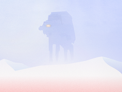 Somewhere on Hoth atat force hoth star wars