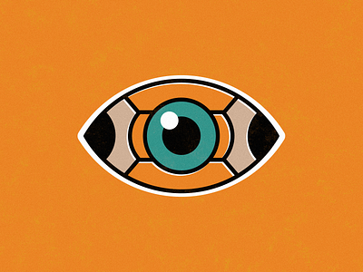 Pencil Eye eye illustration illustrator mark pencil sticker vector vectorart