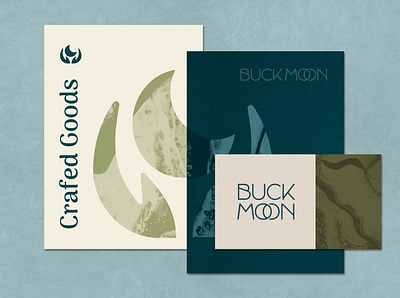 Buck Moon branding animal branding buck corporate identity jewelry logo moon spiritual turquoise