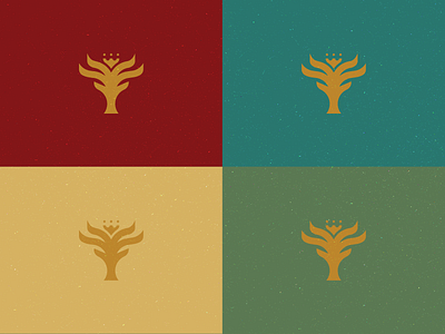 Medieval Banner banner crown kingdom medieval tree