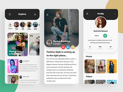 Fashion App adobe xd behance clean creative design designs dribbble new style photoshop redesign shots type typography ui user interface ux xd