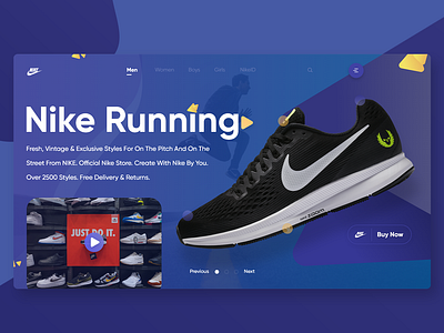 Nike Store adobe xd animation app behance clean creative design designs dribbble flat new style photoshop redesign shots type typography ui user interface ux web