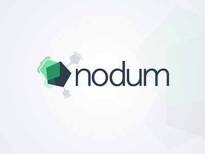 Logo nodum.io brackets code darkblue green logo pentagons