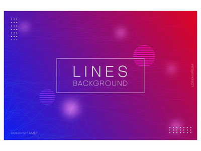 Abstract lines background with light effect