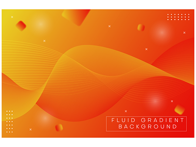 Abstract fluid background with gradient