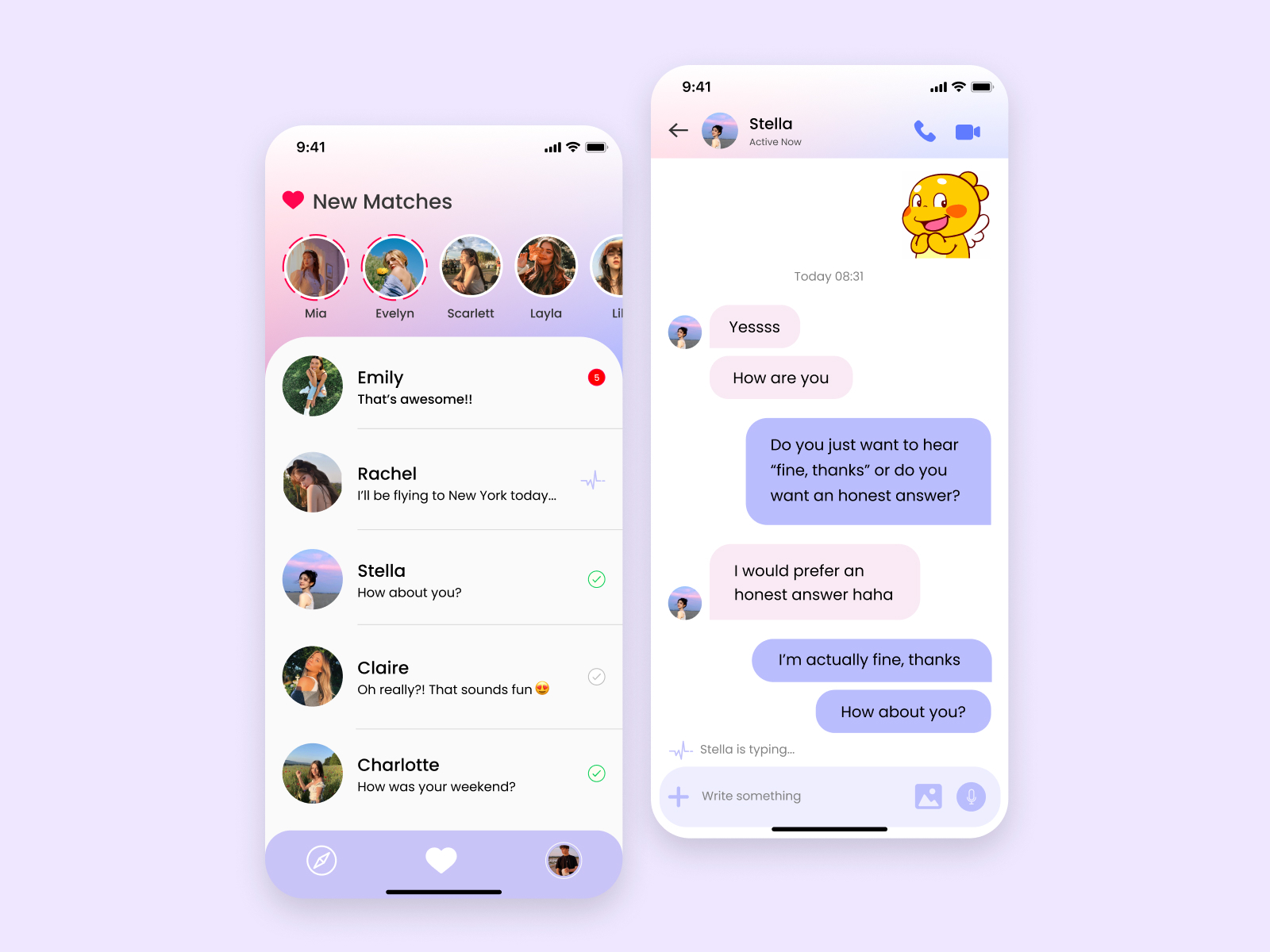 Chat by Thanh Tuyen on Dribbble