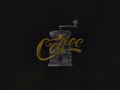 Coffee Sigil branding illustration lettering