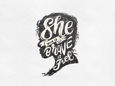 National Women’s Day - S. Africa digital art hand lettering hand type lettering