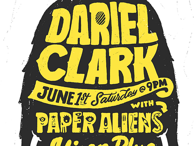 Gig Poster: Dariel Clark