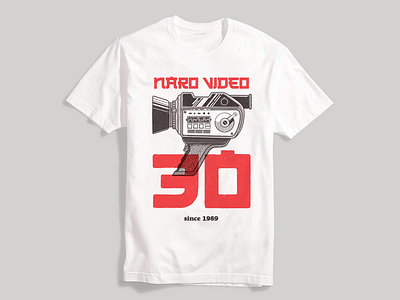 Naro Video Graphic Tee Illustration