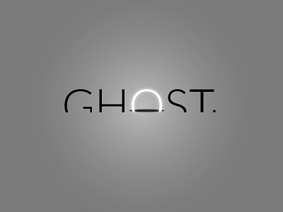 LogoADay 002: Ghost branding company naming concept logo design