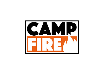 Daily Logo 004 - Campfire branding company naming concept logo design