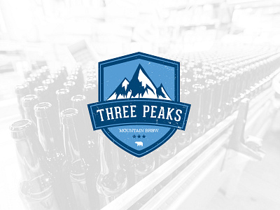 Daily Logo 006 - Three Peaks Brew