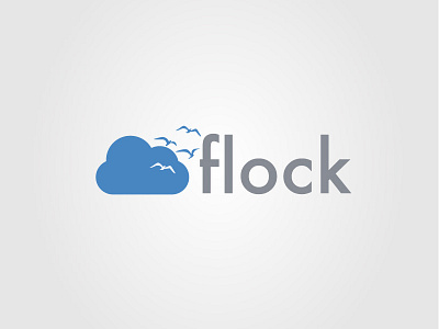 Daily Logo 007 - Flock branding company naming concept logo design