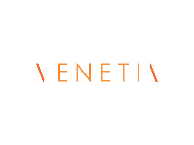 Venetia branding company naming concept logo design