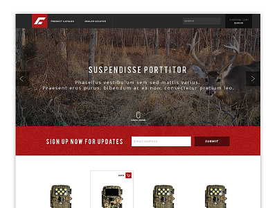 Covert Scouting Cameras ux web design web dev