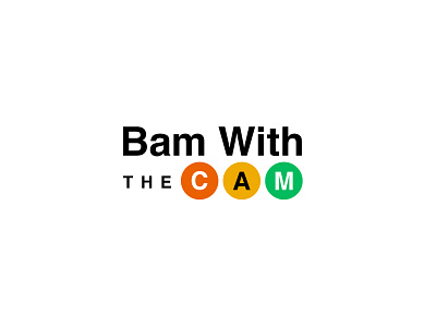 Bam With The Cam branding illustrator logo design