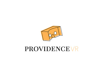 ProvidenceVR logo logo design virtual reality vr
