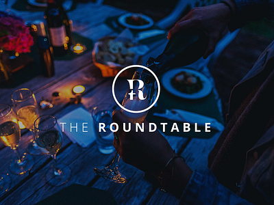 Roundtable Icon branding logo design networking