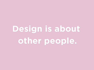 Designwise – 001 design motivation typography web design