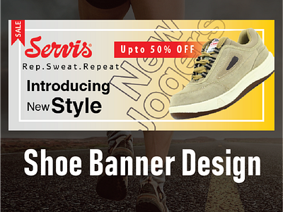 Shoe Banner Design