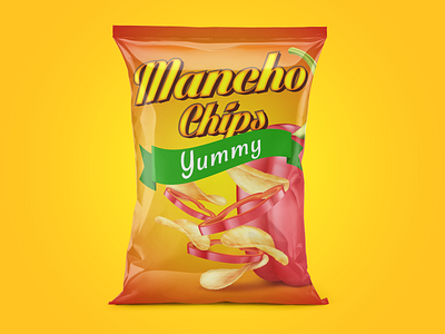 Chips Packaging Design abstract branding design flat graphic graphic design illustrator package packaging packaging design photoshop procreate vector
