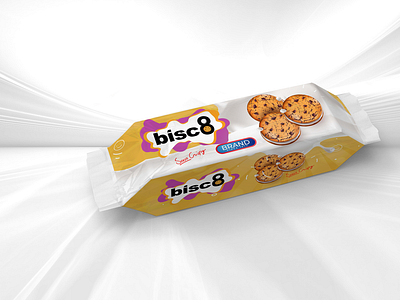 "Bisc8" Biscuit Logo Design