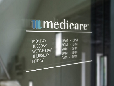 Medicare Rebrand advertising brand government identity logo medicare web design