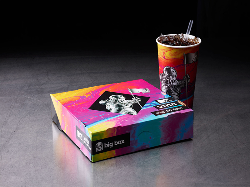 MTV VMA Packaging for Taco Bell by Alex Ezell on Dribbble