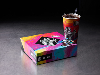 MTV VMA Packaging for Taco Bell brand design identity packaging taco bell