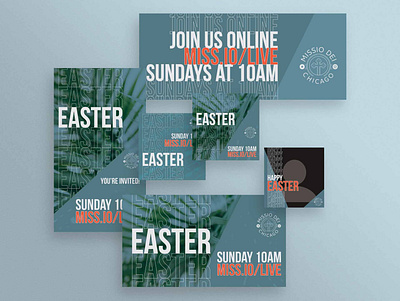 Easter 2020 branding campaign design print publication design social media