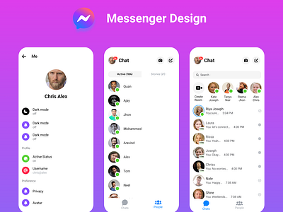 Messenger App Design