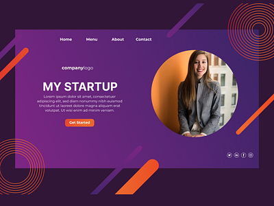 Landing Page Design landing page ui ux web