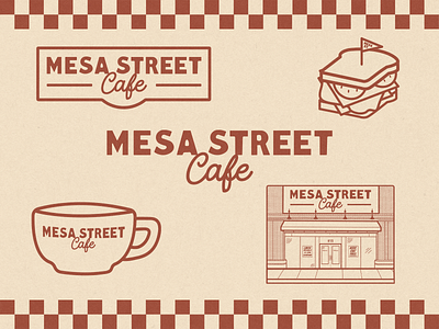 Mesa Street Cafe custom font custom lettering font fonts graphic design hand lettering handdrawn illustration illustrator lettering logos southwest texas typeinspo typography vintage western western font