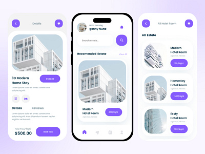Home Stay Apps Mockup