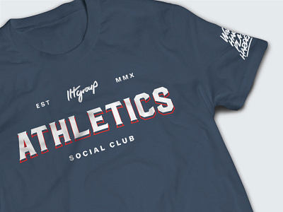 LLT Group :: Athletics Shirts apparel lettering merch shirt sports team tee tshirt tshirt design type