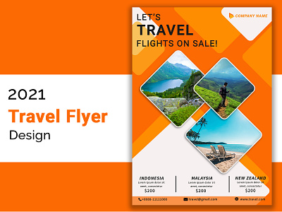 travel flyer2021 design flyer design flyer template travel flyer