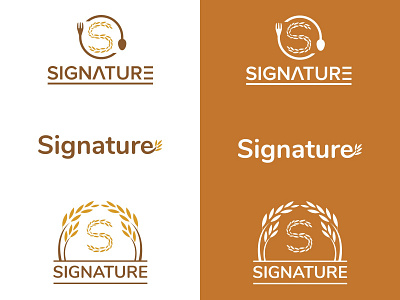 Signature Rice Logo Design