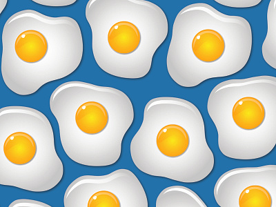 Vector Eggs Pattern design illustration vector