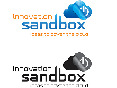 Sandbox Cloud branding design icon illustration logo vector